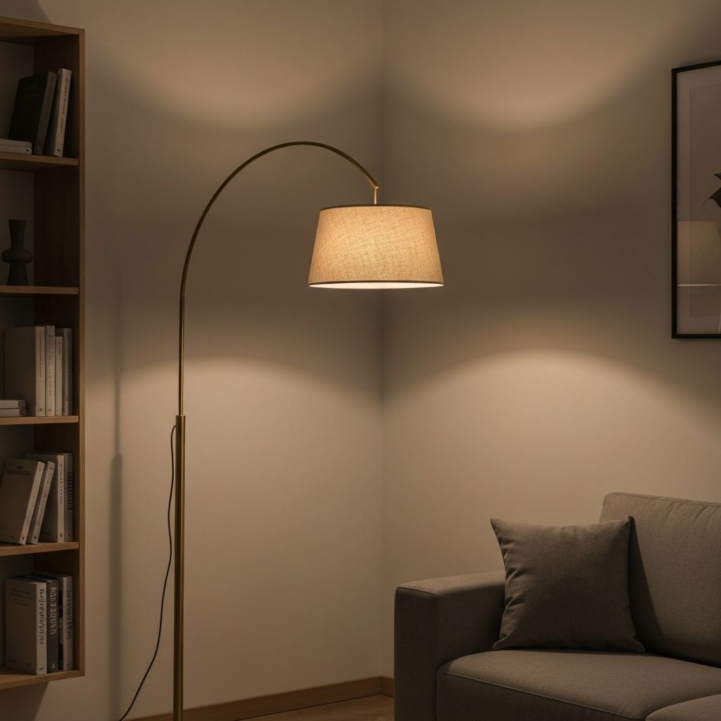 Minimalist Arc Lamp